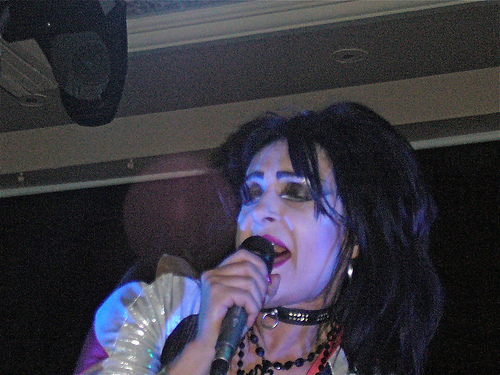 Siouxsie Sioux (2007 コンサート photo)