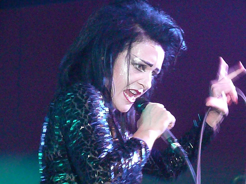  Siouxsie Sioux (2007 konzert photo)