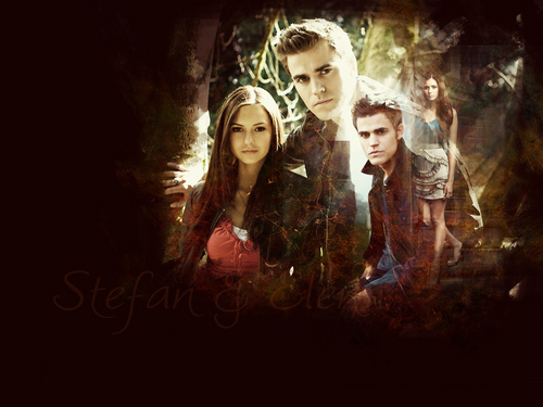 Stefan & Elena.. - Stefan Salvatore and Elena Gilbert Fan Art (21213482) -  Fanpop