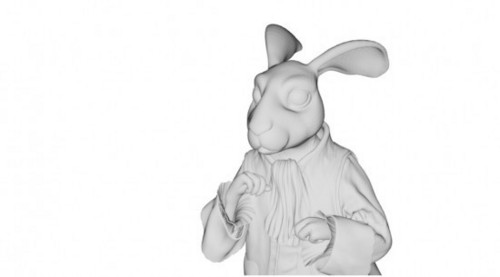  The process which the white rabbit is made