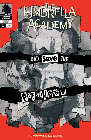  cover of one of gerards comic from the umbrella academy