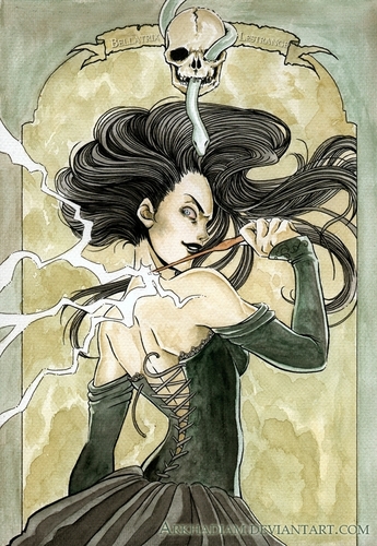  Bellatrix, being seductive and evil