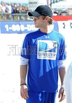 Chace at Celebrity Beach Bowl 