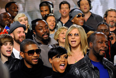 Events > 2010 > February 1st - "We Are The World" 25 Years For Haiti Recording Session