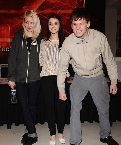  Jack & Kathryn (with Lily) at HMV Book Signing