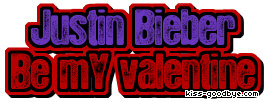  Justin Bieber Valentine komen-komen