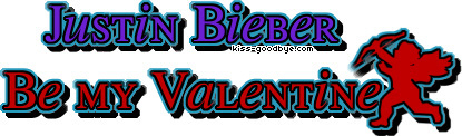  Justin Bieber Valentine komentar