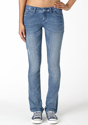  मॉर्गन Low-Rise Skinny Jean