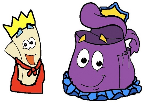  Prince Map and Princess Backpack