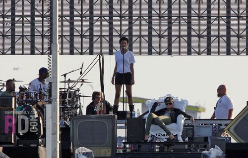  Rehearsals for the Pepsi and VH1 Super Bowl fan confiture in Miami - February 3, 2010