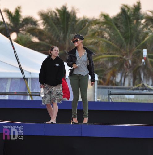  Rehearsals for the Pepsi and VH1 Super Bowl Fan marmelade in Miami - February 3, 2010