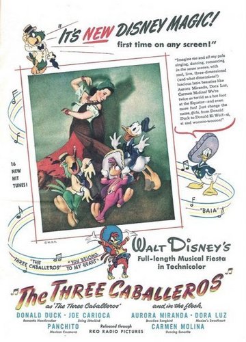  Three Caballeros Poster