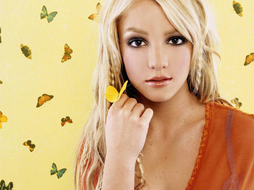 Britney Butterfly Wallpaper