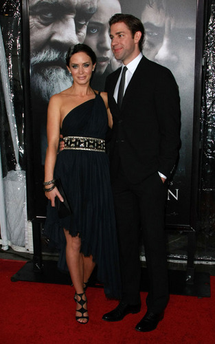  John Krasinski and Emily Blunt at the LA Premiere of 'The Wolfman'