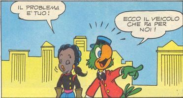  Jose Carioca & Rosinha- Brazilian ディズニー Comic Strip