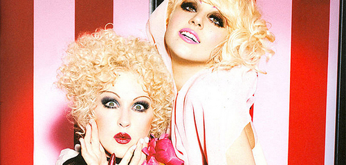  Lady GaGa and Cyndi Lauper for MAC Viva Glam Lipstick