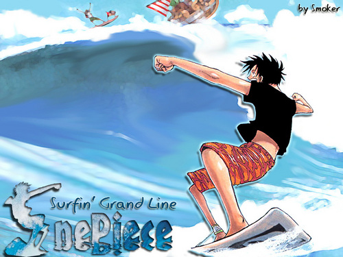  Luffy Surfing