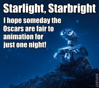  Oscars: Be Fair to Animation!