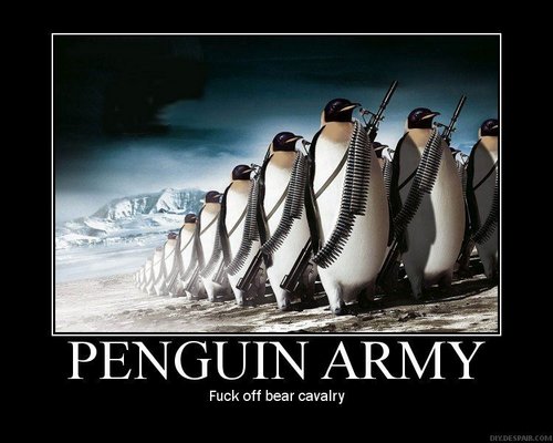  chim cánh cụt Army
