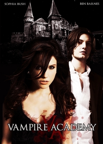  Rose and Dimitri (Sophia 부시, 부시 대통령은 and Ben Barnes) Vampire Academy 의해 Richelle Mead