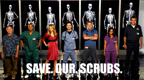  Save. Our. Scrubs.