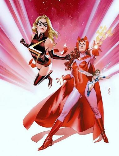  Scarlet Witch & Ms. Marvel