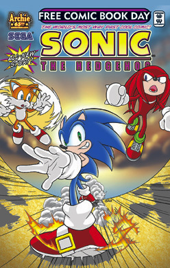  Sonic Free Comic hari