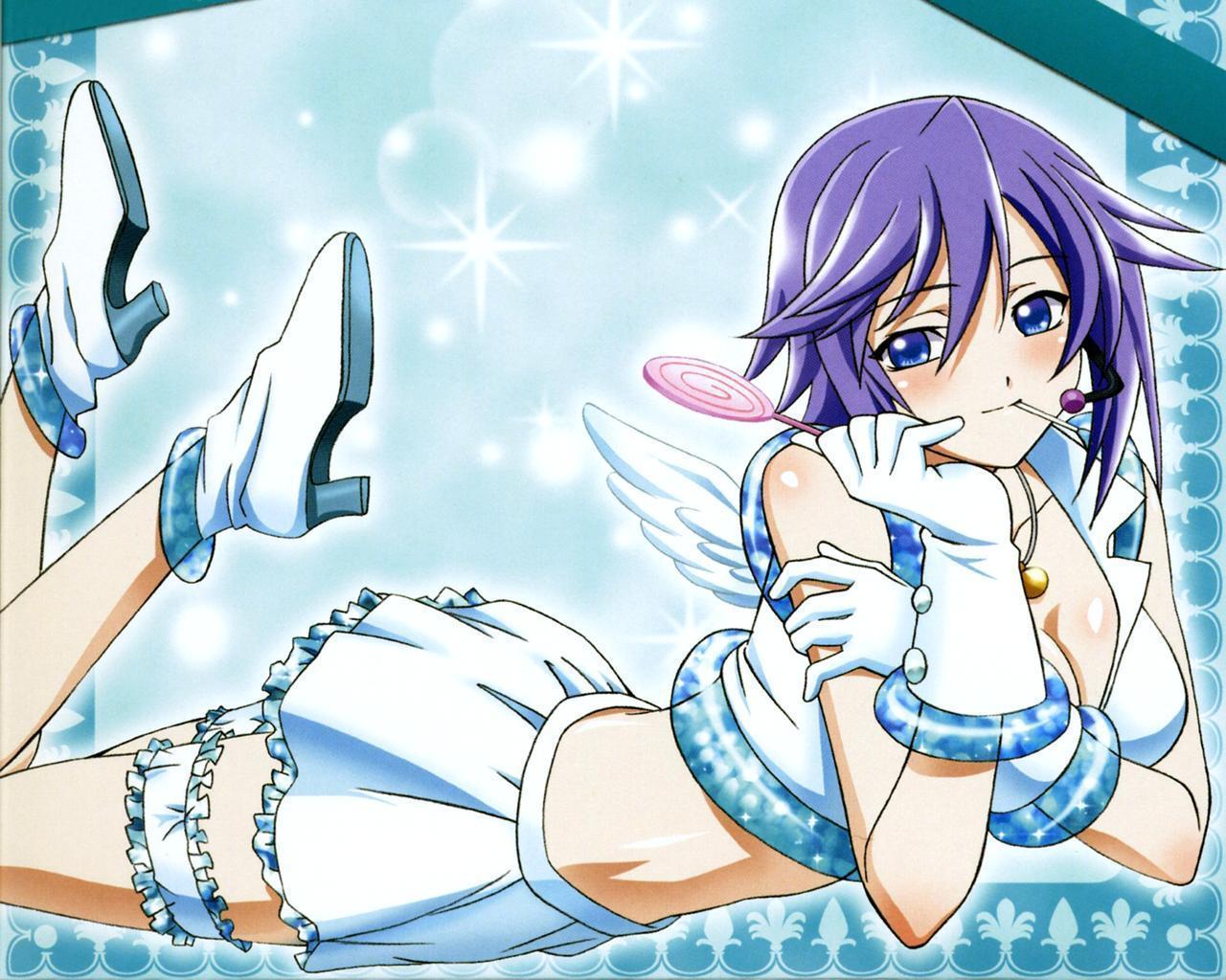 mizore in a pose