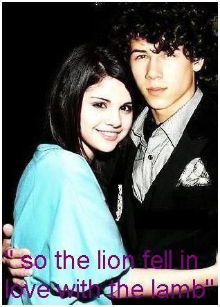 "SO THE LION FELL IN LOVE WITH THE LAMB 