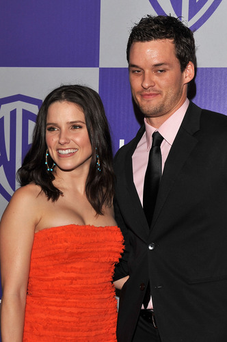 Austin Nicholls and Sophia Bush at 11th Annual Warner Brothers And InStyle Golden Globe After-Party 