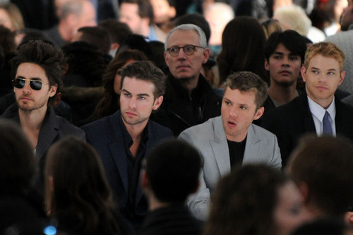  Chace Crawford - Calvin Klein Men's Collection- Front Row - Fall 2010