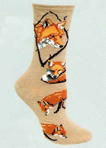  fox, mbweha socks