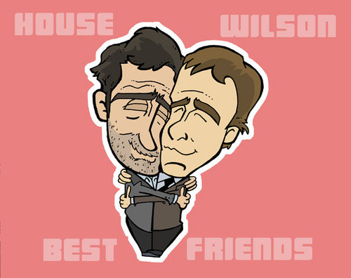 House and Wilson, BFF