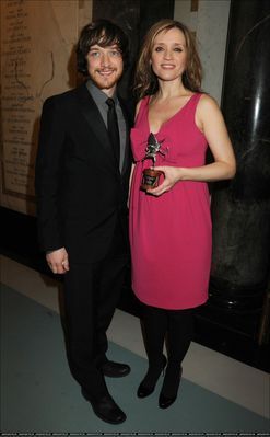  James McAvoy at The 런던 Evening Standard British Film Awards 2010
