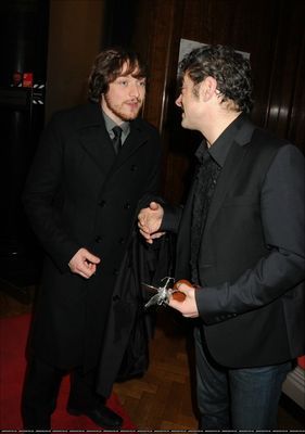  James McAvoy at The 伦敦 Evening Standard British Film Awards 2010