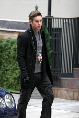  Jan 14: On the set of 'Gossip Girl' in NYC