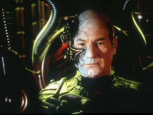  Jean-Luc Picard as Locutus of Borg