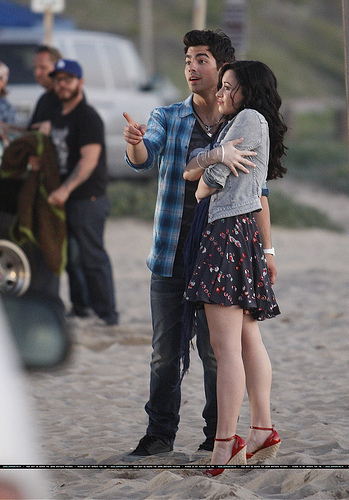  Jemi shooting the संगीत video for 'Make a Wave'. 15.02.10