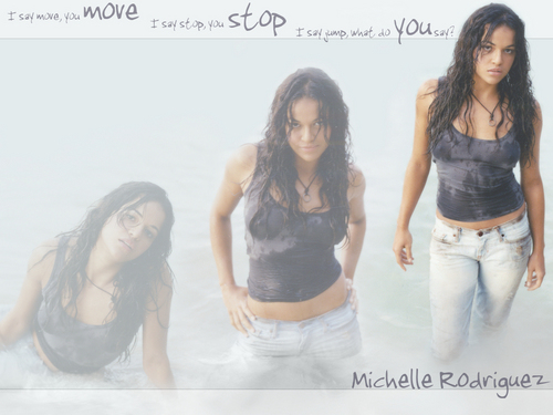  Michelle Rodriguez in Lost achtergrond