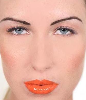  jeruk, orange Lips