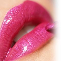  berwarna merah muda, merah muda Lips