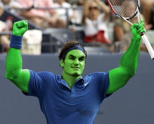  Roger Federer - Sweet 16