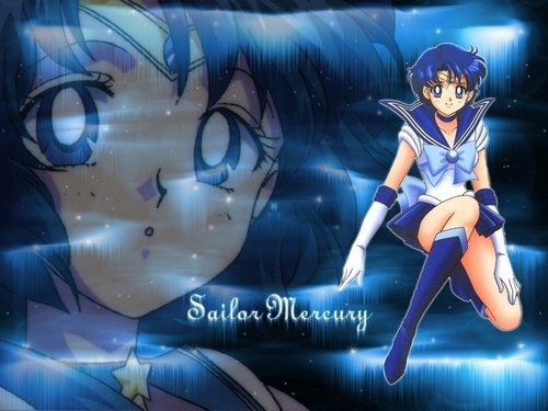  Sailor Mercury দেওয়ালপত্র