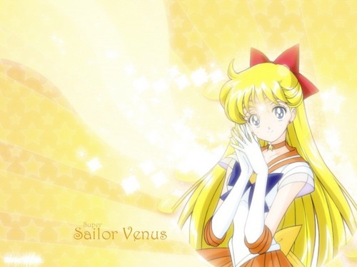  Sailor Venus achtergrond