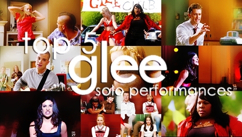  superiore, in alto 5 Glee Solo Performances