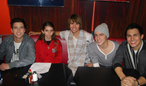  big time rush and a fan