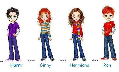  harry,ron,ginny,or hermione