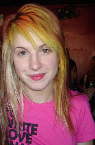  .. Hayley's hair colors
