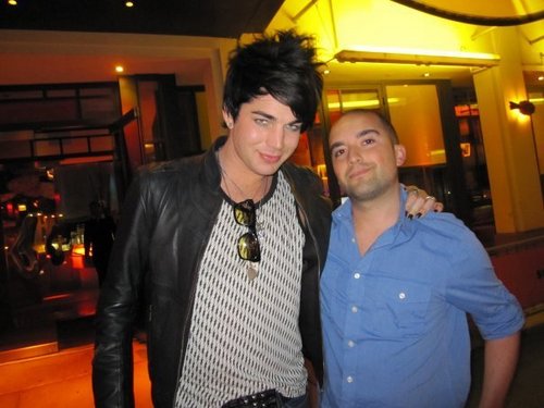  Adam With Another Fan!