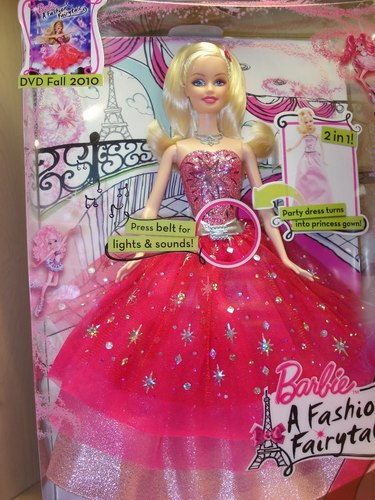  Barbie in a Fasion Fairytale mga manika